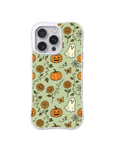 Gentle Pumpkin Florals iPhone 14 Pro case pattern