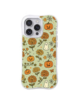 Butterfly Ghost Garden iPhone 14 Pro case pattern