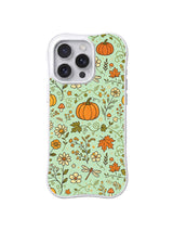 Mint Autumn Ghost Walk iPhone 14 Pro case pattern