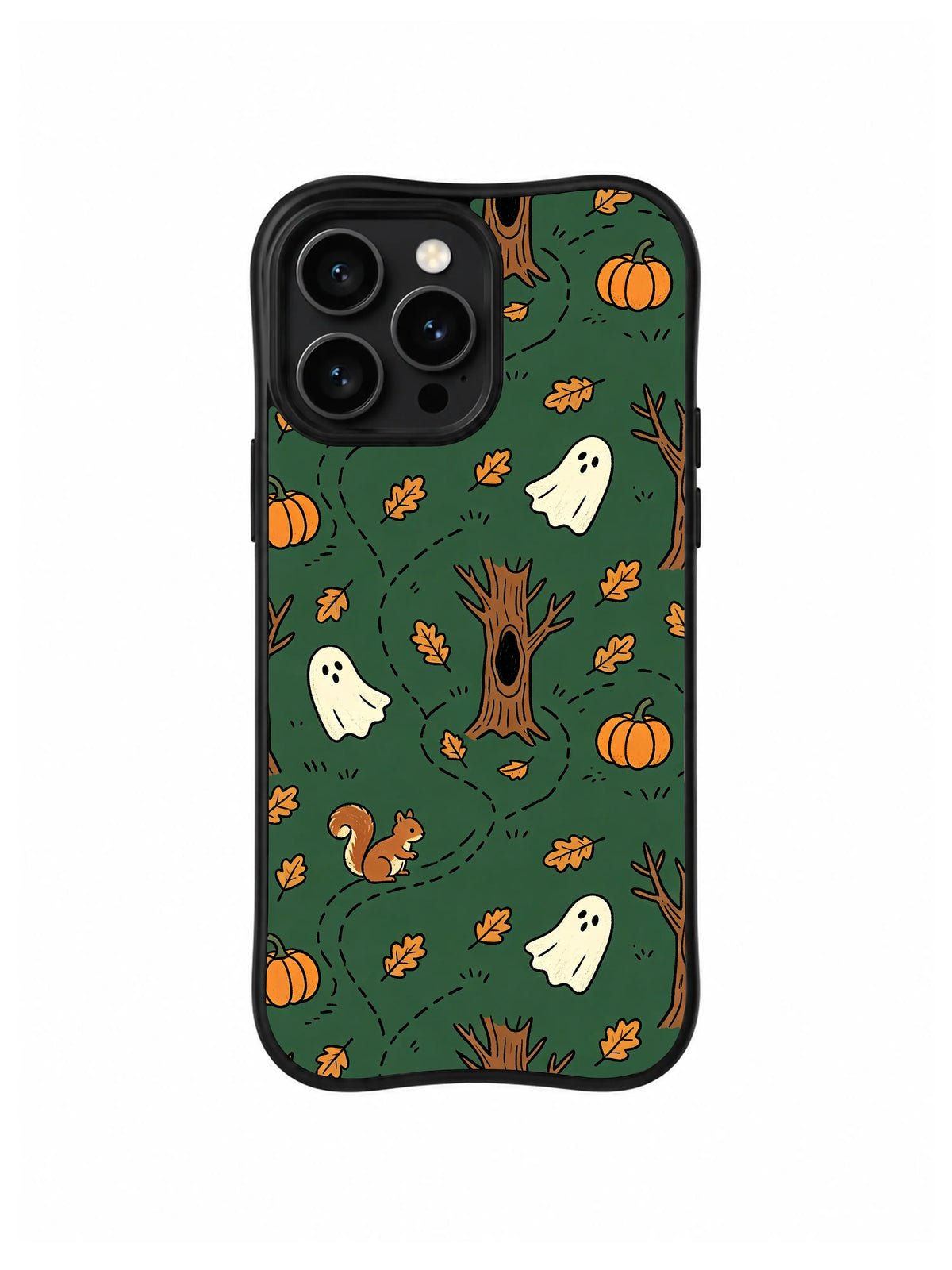 Emerald Ghost Oak iPhone 14 Pro case pattern