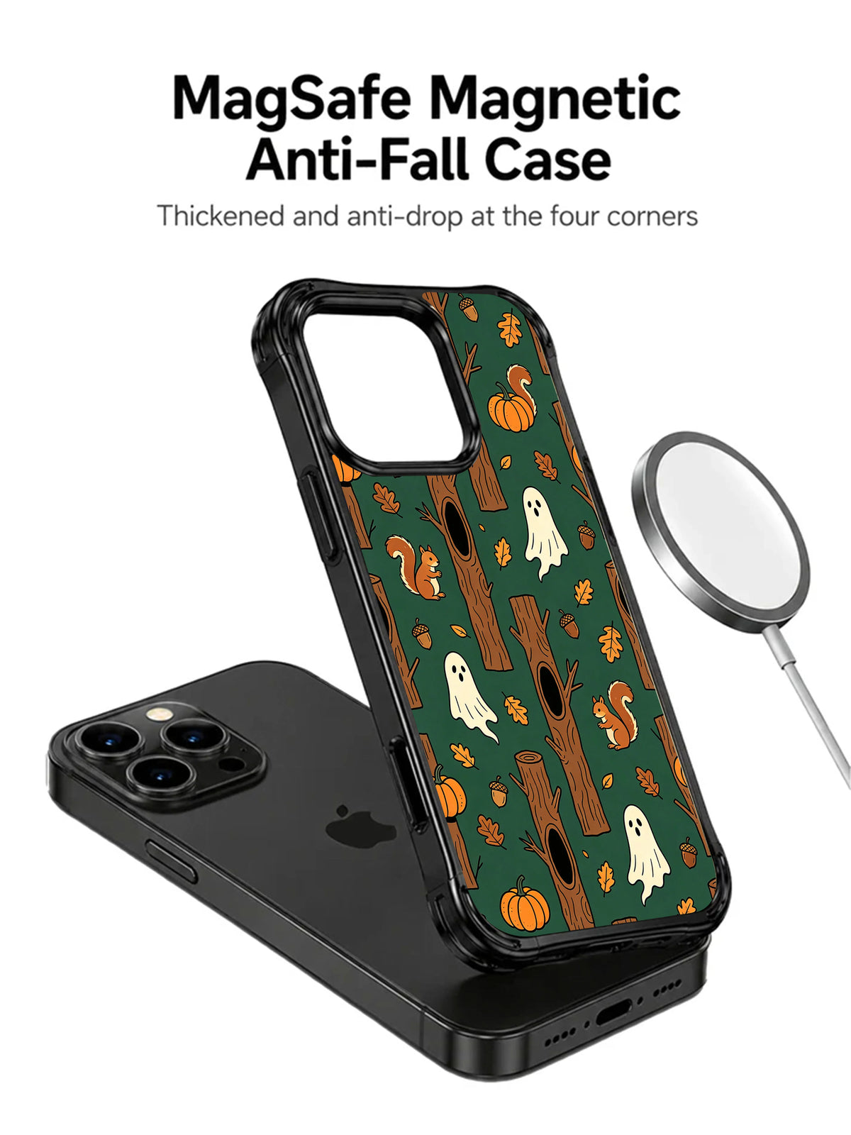 Hollow Tree Ghost Woodland: illustrated case beside a circular ring diagram.