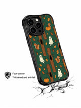 Hollow Tree Ghost Woodland: case corner shown in an impact-themed promotional illustration.
