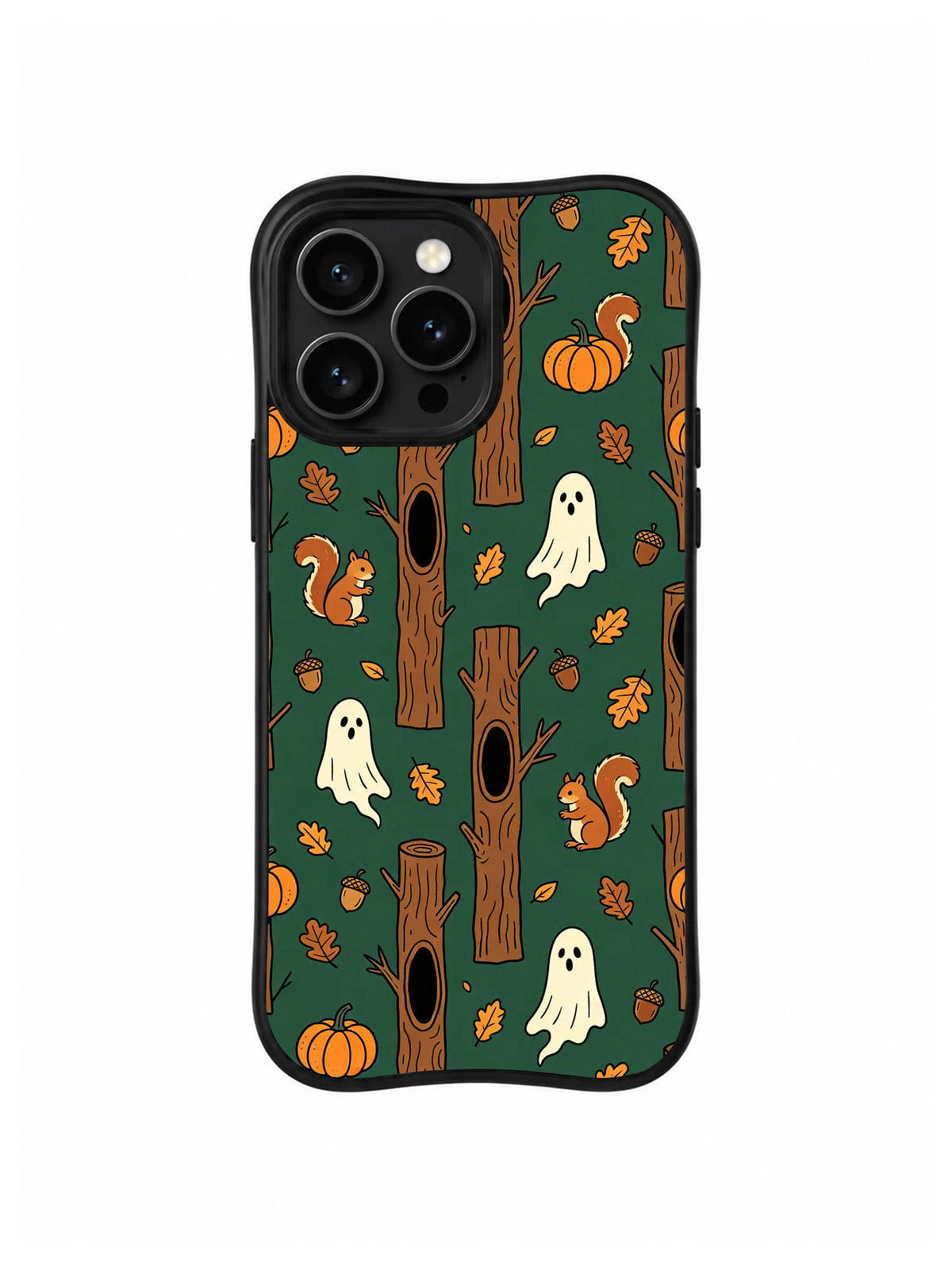 Hollow Tree Ghost Trail iPhone 14 Pro case pattern