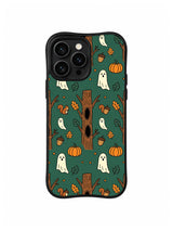 Squirrel Pumpkin Grove iPhone 14 Pro case pattern