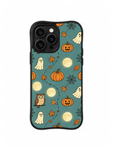 Teal Autumn Moonwood iPhone 14 Pro case pattern