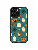 Spiderweb Owl Night iPhone 14 Pro case pattern