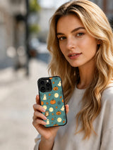 Moon owl ghost iPhone 14 Pro case lifestyle