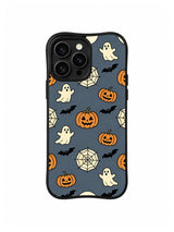 Pumpkin Moonlit Veil iPhone 14 Pro case pattern