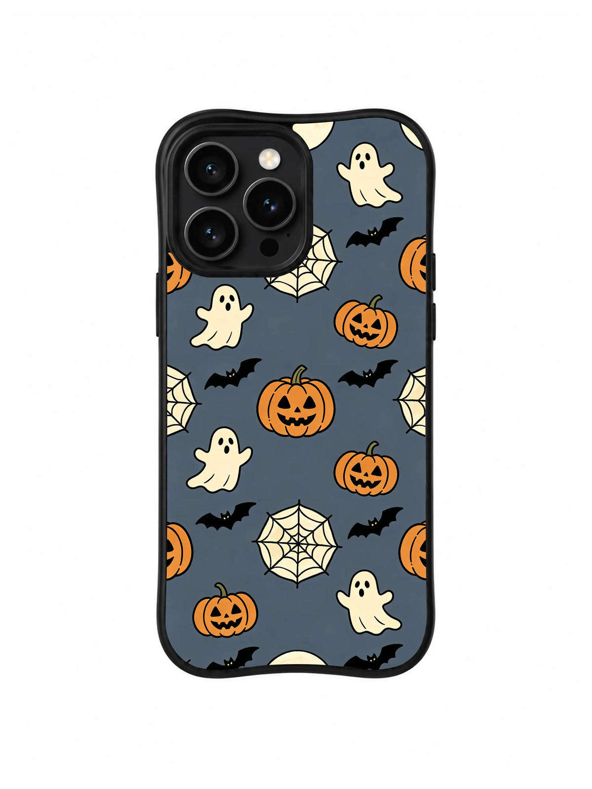 Pumpkin Moonlit Veil iPhone 14 Pro case pattern
