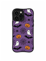 Purple Jack-o-Lantern Sky iPhone 14 Pro case pattern