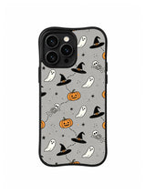 Ash Gray Ghost Prairie iPhone 14 Pro case pattern