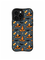 Indigo Hat Flight iPhone 14 Pro case pattern