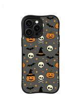 Bat Hat Moon Trail iPhone 14 Pro case pattern