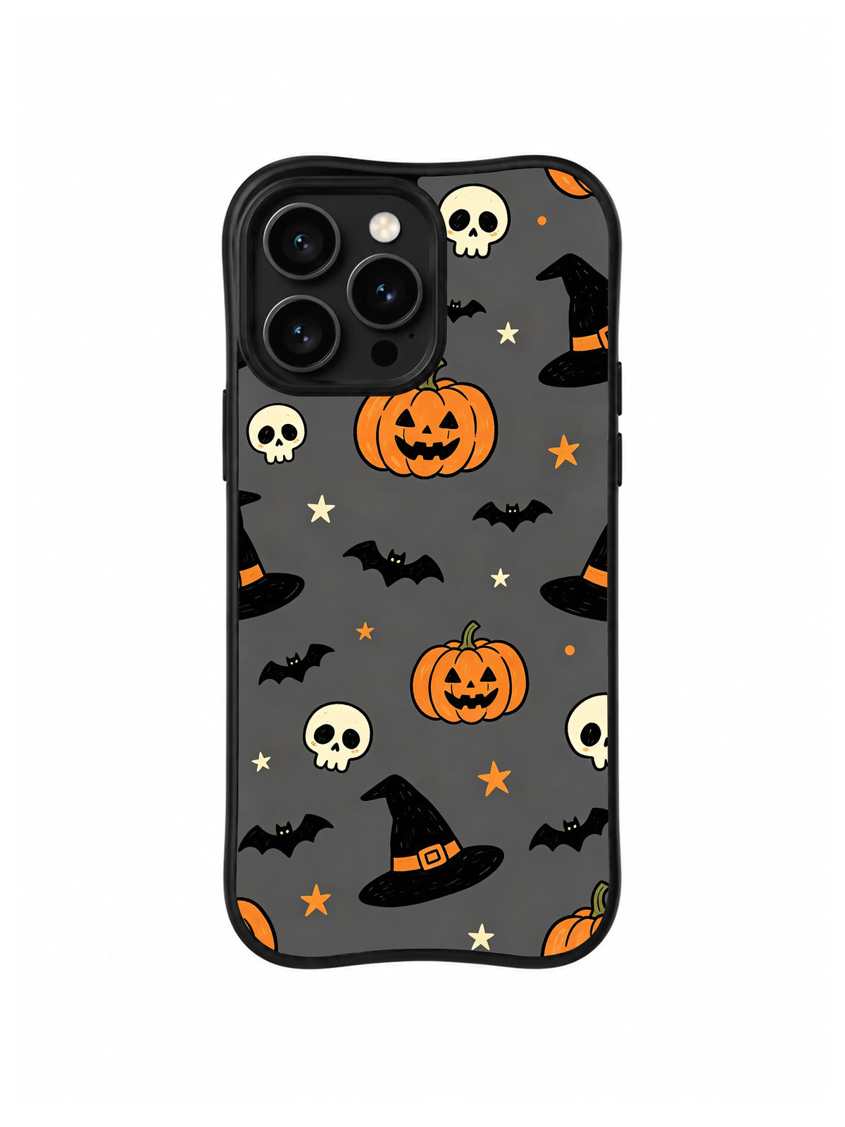 Magic Hat Pumpkin Night iPhone 14 Pro case pattern