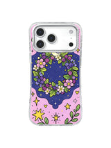Berry Moon Wreath pattern for iPhone 17 Pro Max case