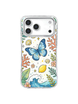 Blue Butterfly Coast pattern for iPhone 17 Pro Max case