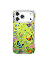 Floating Butterfly Light pattern for iPhone 17 Pro Max case