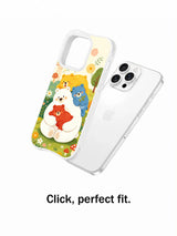 Front and back composition of Little Bear Family Garden case