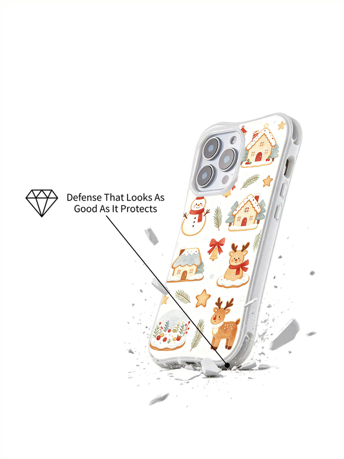 Little Candy Village protective iPhone 14 Pro case