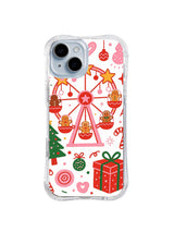 Gingerbread Ferris Wheel pattern iPhone 13 case