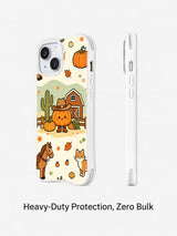 Little Cowboy Pumpkin Ranch iPhone 14 case side view