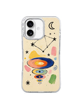 Orbiting Color Galaxy on an iPhone case