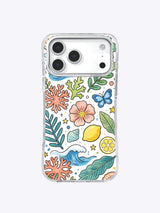 Little Ocean Garden iPhone 17 Pro Max case front view