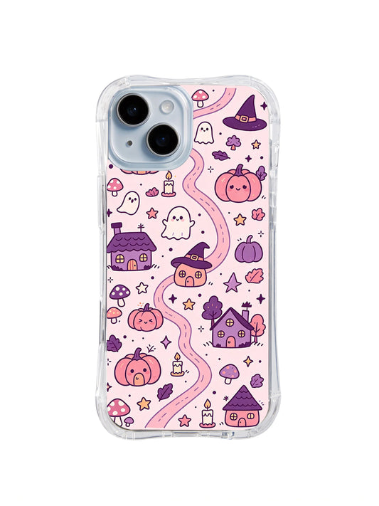 Product or handheld view of the Little Pumpkin Village case