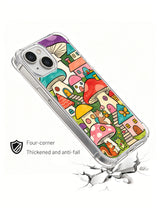 Artist 146 rainbow village phone case artwork detail