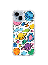 Color Cloud Orbits pattern iPhone 14 case