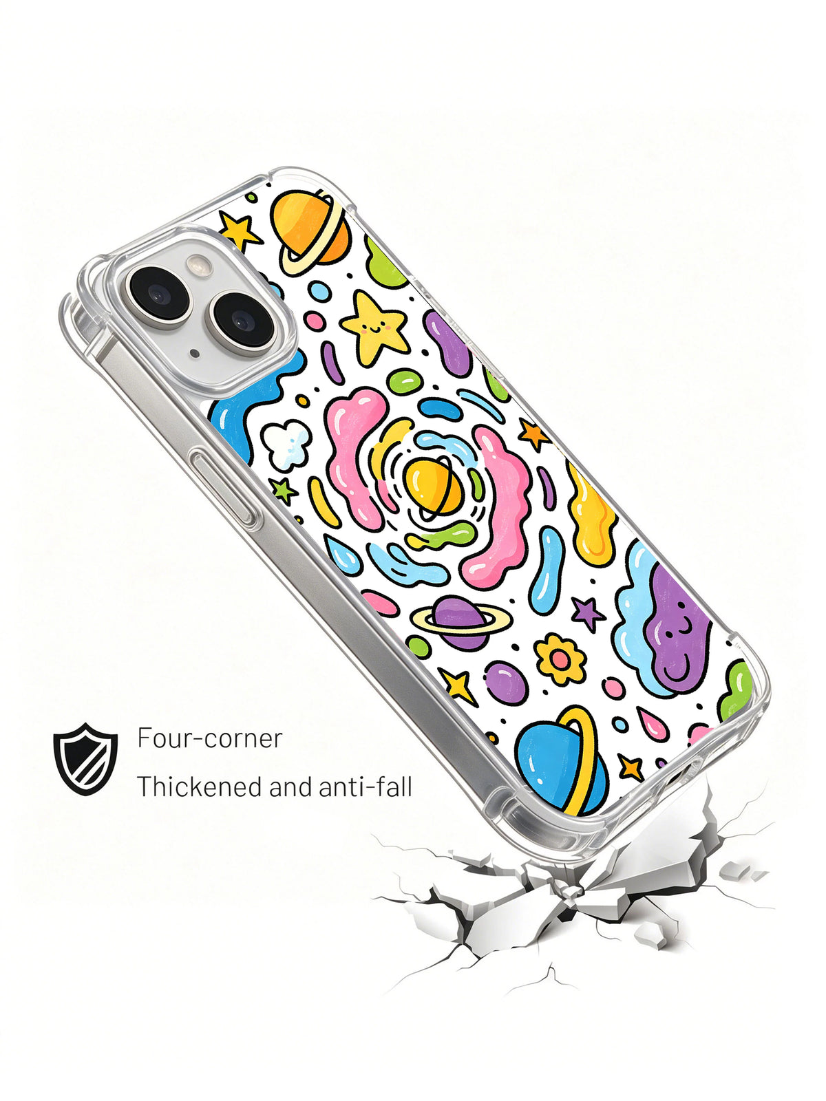 Little Universe iPhone 14 case drop protection