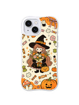 Little Witch Autumn Bouquet pattern on iPhone 14 case