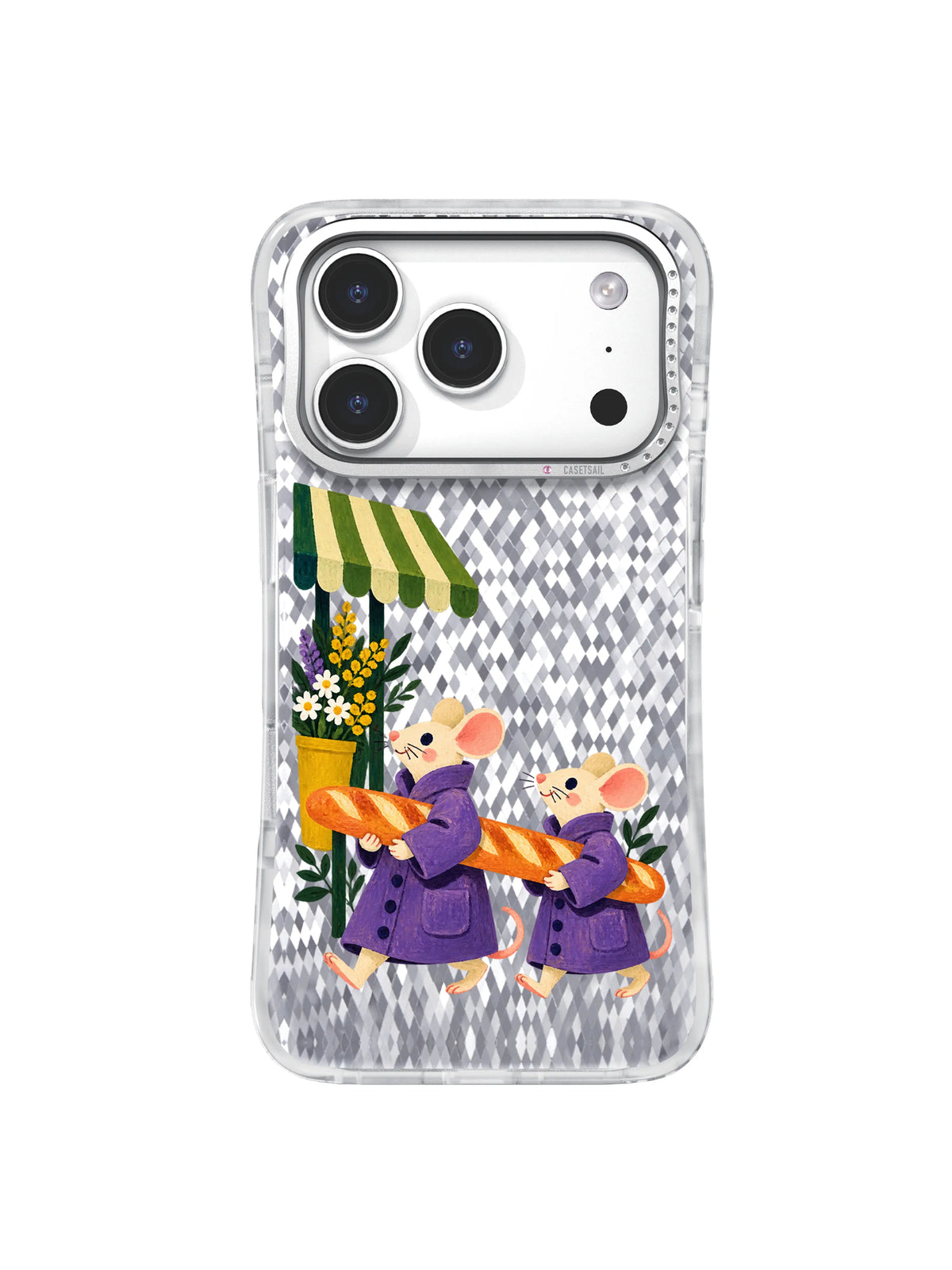 The Longest Loaf Crossing Checkerboard Step artwork for iPhone 17 Pro