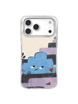 Lilac Terrace artwork swatch for The Cloud with a Loose Screw iPhone 17 Pro Max Case