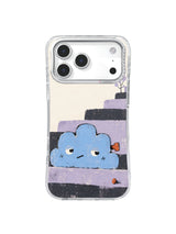 Quiet Rest artwork swatch for The Cloud with a Loose Screw iPhone 17 Pro Max Case