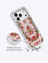 Love Potion Flower Lab rhinestone camera frame detail