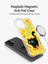 Lucky Black Cat MagSafe iPhone 16 Plus case