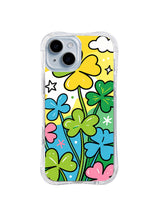 Lucky Clover Pilgrimage cute floral iPhone 14 case front