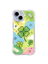 Clover Sky Dream pattern iPhone 14 case