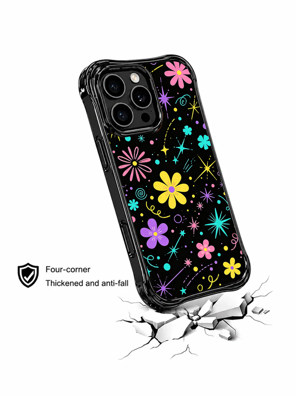 Lucky Flower Sparks artist-designed case