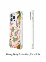Lucky Forest Fish botanical river phone case detail