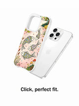 Lucky Forest Fish cottagecore phone case lifestyle view