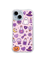 Crystal Heart Lucky Charms pattern iPhone 14 Plus case