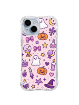 Moon Ghost Star Talismans pattern iPhone 14 Plus case