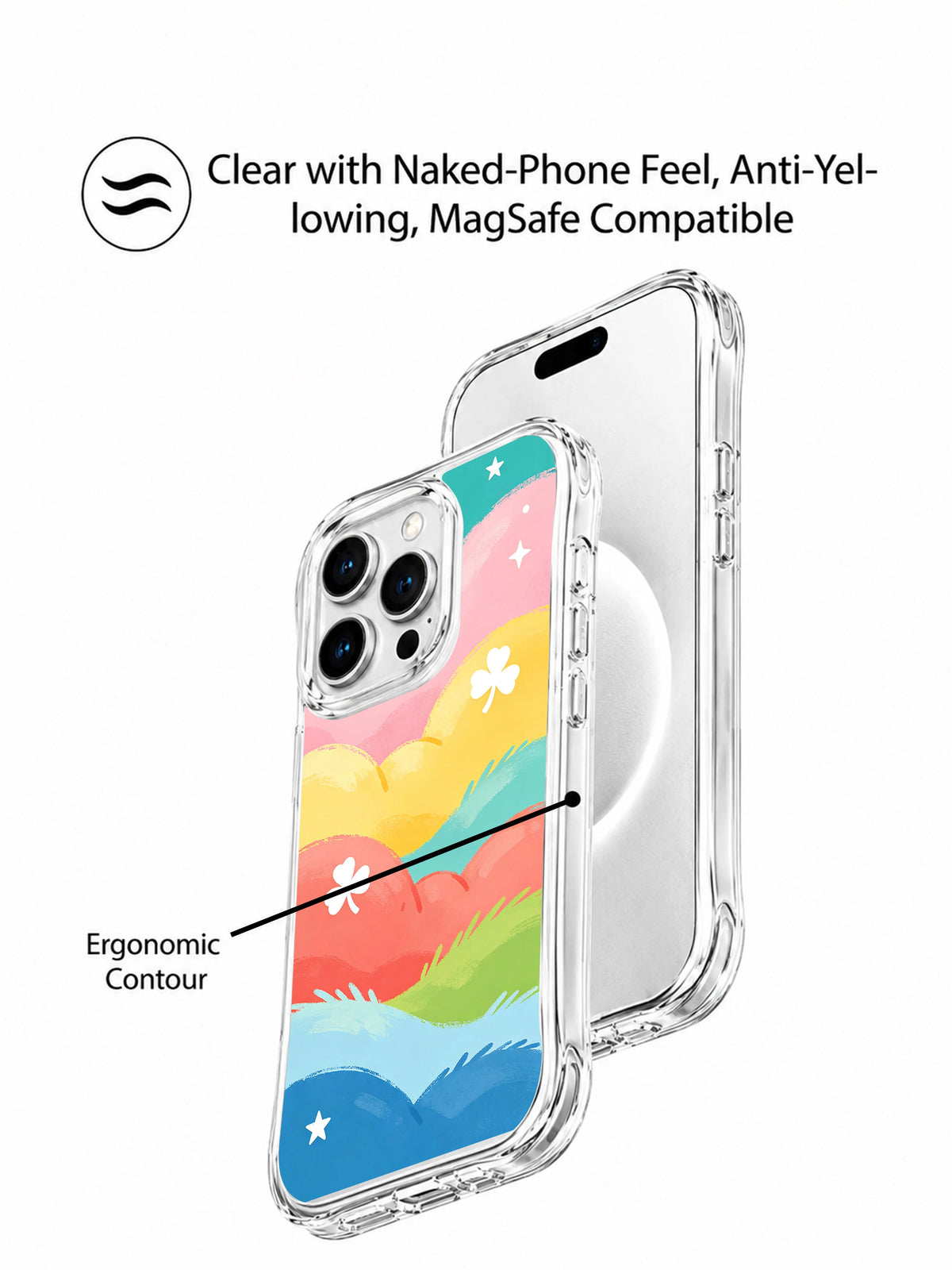 Supplied marketing graphic with unverified protection, fit or MagSafe statements