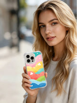 Product or handheld view of the Lucky Rainbow Garden case