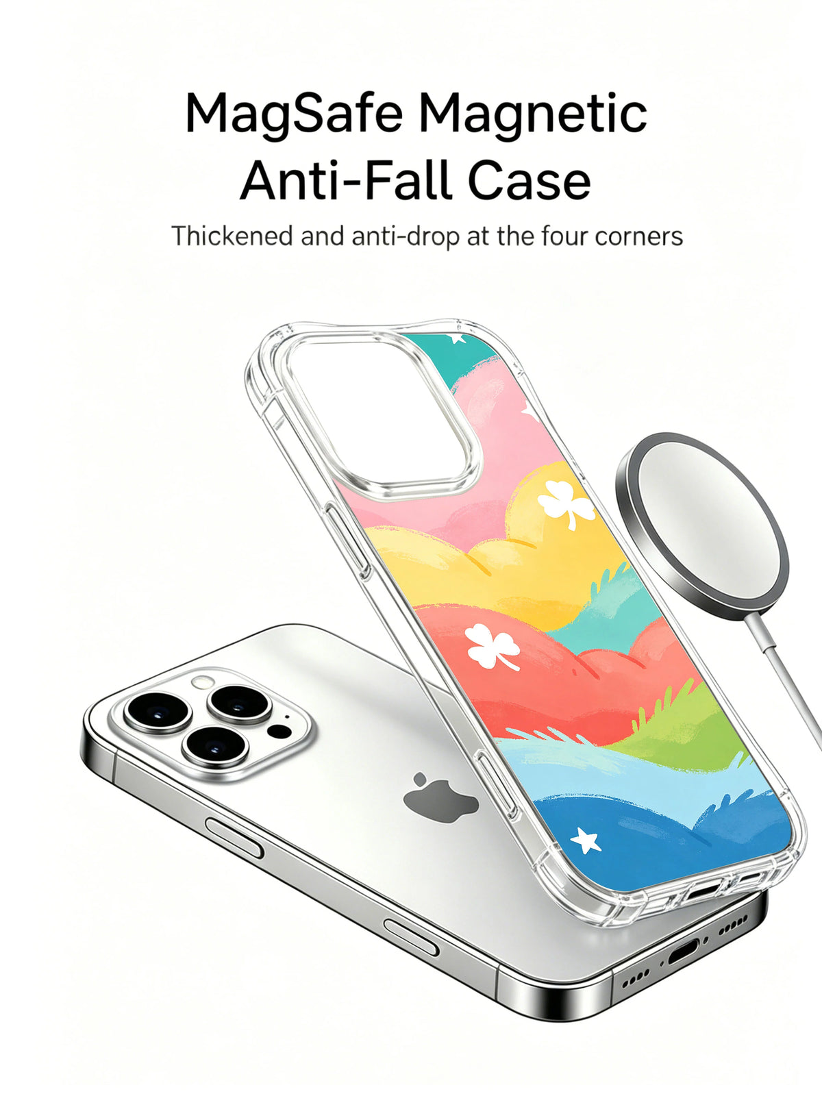Supplied marketing graphic with unverified protection, fit or MagSafe statements