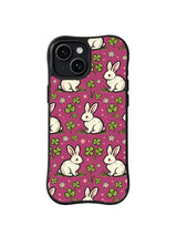 Daisy Rabbit Parade pattern iPhone 14 Plus case