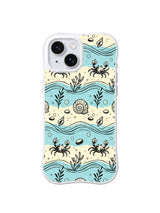Tidal Shell Garden hermit crab pattern iPhone 14 Plus case