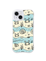 Soft Shell Tide pattern iPhone 14 Plus case
